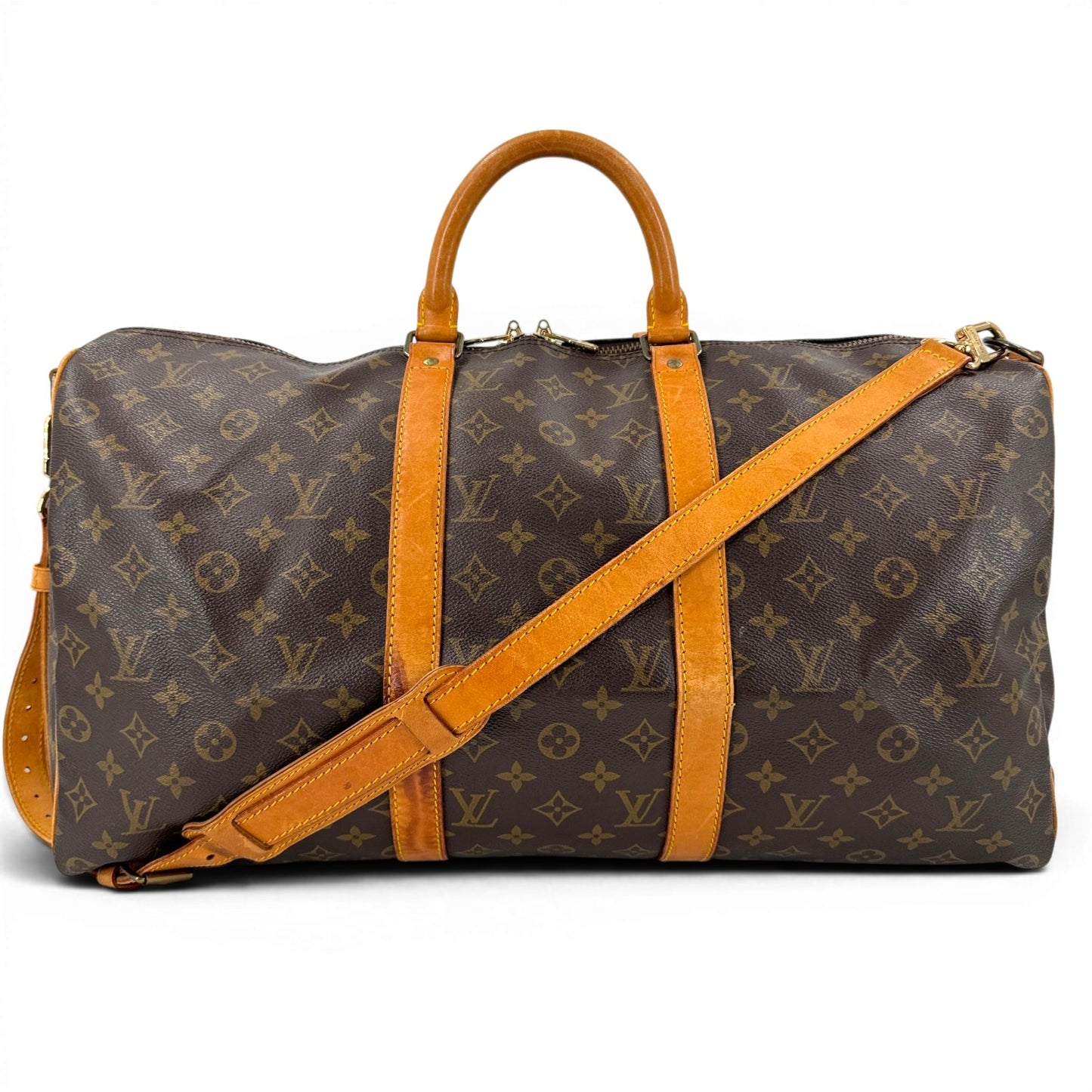 LOUIS VUITTON キーポル バンドリエール 50 モノグラムキャンバス ボストンバッグ M41416