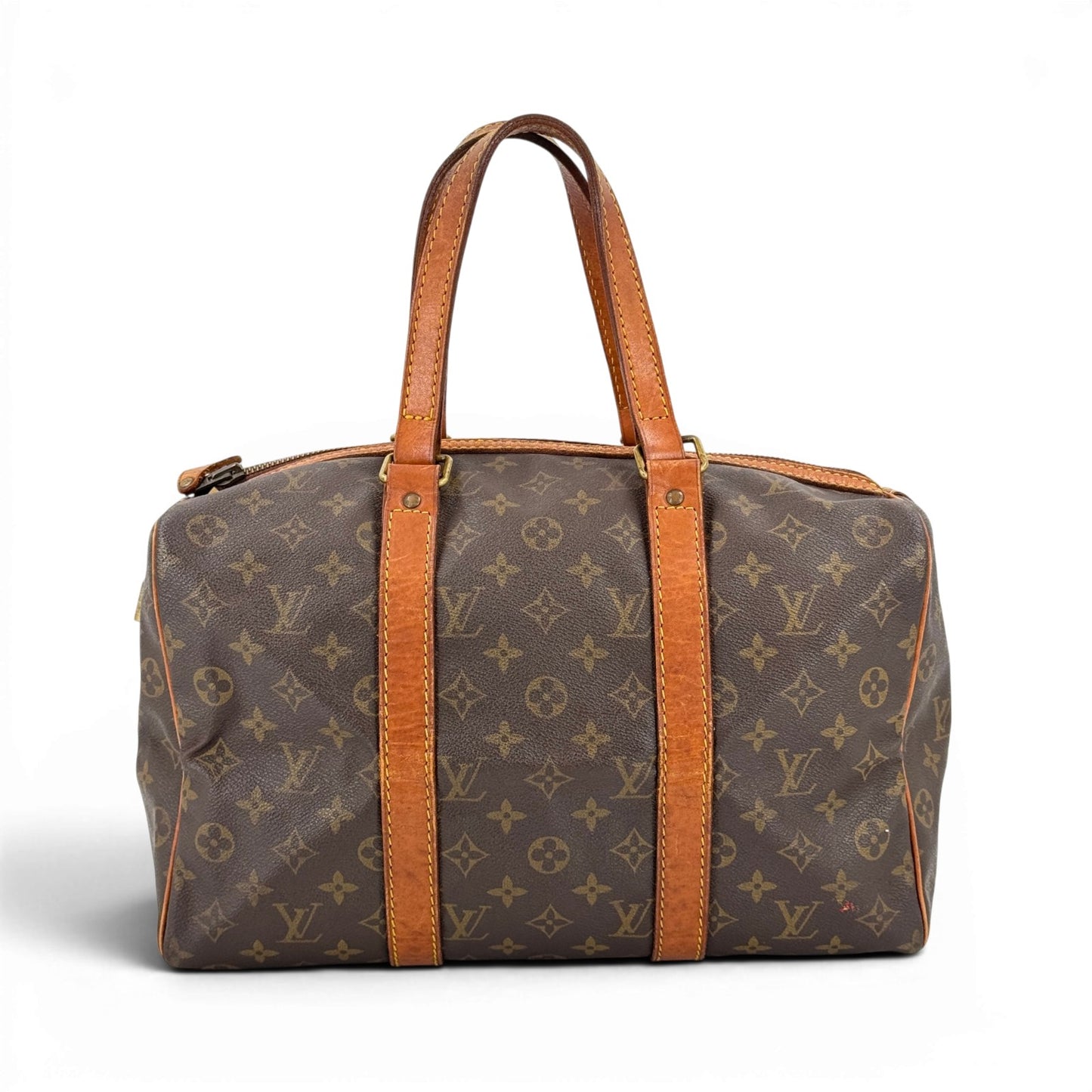 LOUIS VUITTON サック・スープル35 モノグラムキャンバス ブラウン ボストンバッグ M41626