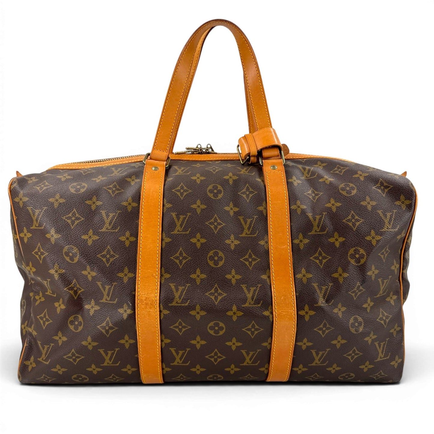 LOUIS VUITTON サック・スープル45 モノグラムキャンバス ブラウン ボストンバッグ M41624
