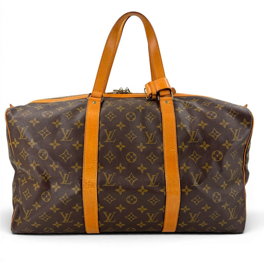LOUIS VUITTON サック・スープル45 モノグラムキャンバス ブラウン ボストンバッグ M41624