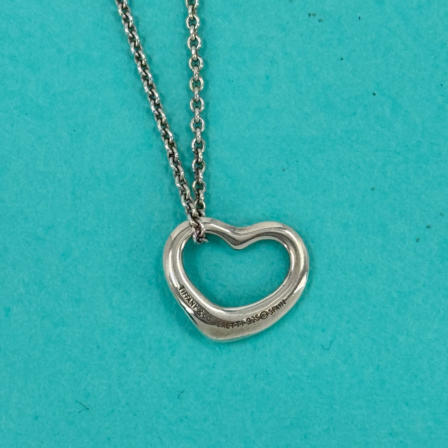 TIFFANY ネックレス エルサ・ペレッティ オープンハート スモール SV925