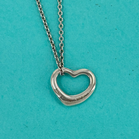 TIFFANY ネックレス エルサ・ペレッティ オープンハート スモール SV925