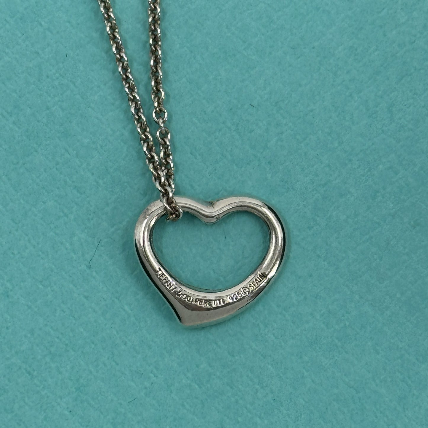 TIFFANY ネックレス エルサ・ペレッティ オープンハート スモール SV925
