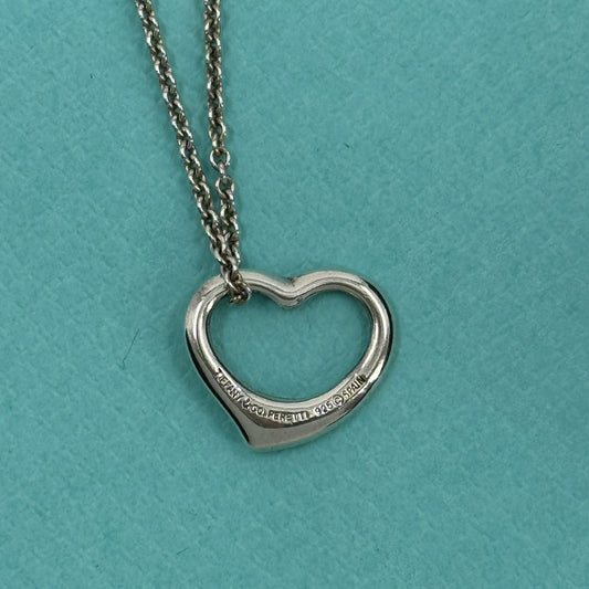 TIFFANY ネックレス エルサ・ペレッティ オープンハート スモール SV925