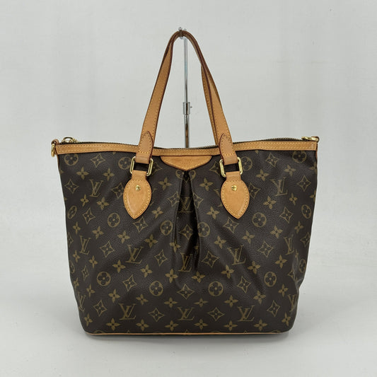 LOUIS VUITTON パレルモPM モノグラムキャンバス ブラウン 2WAY M40145