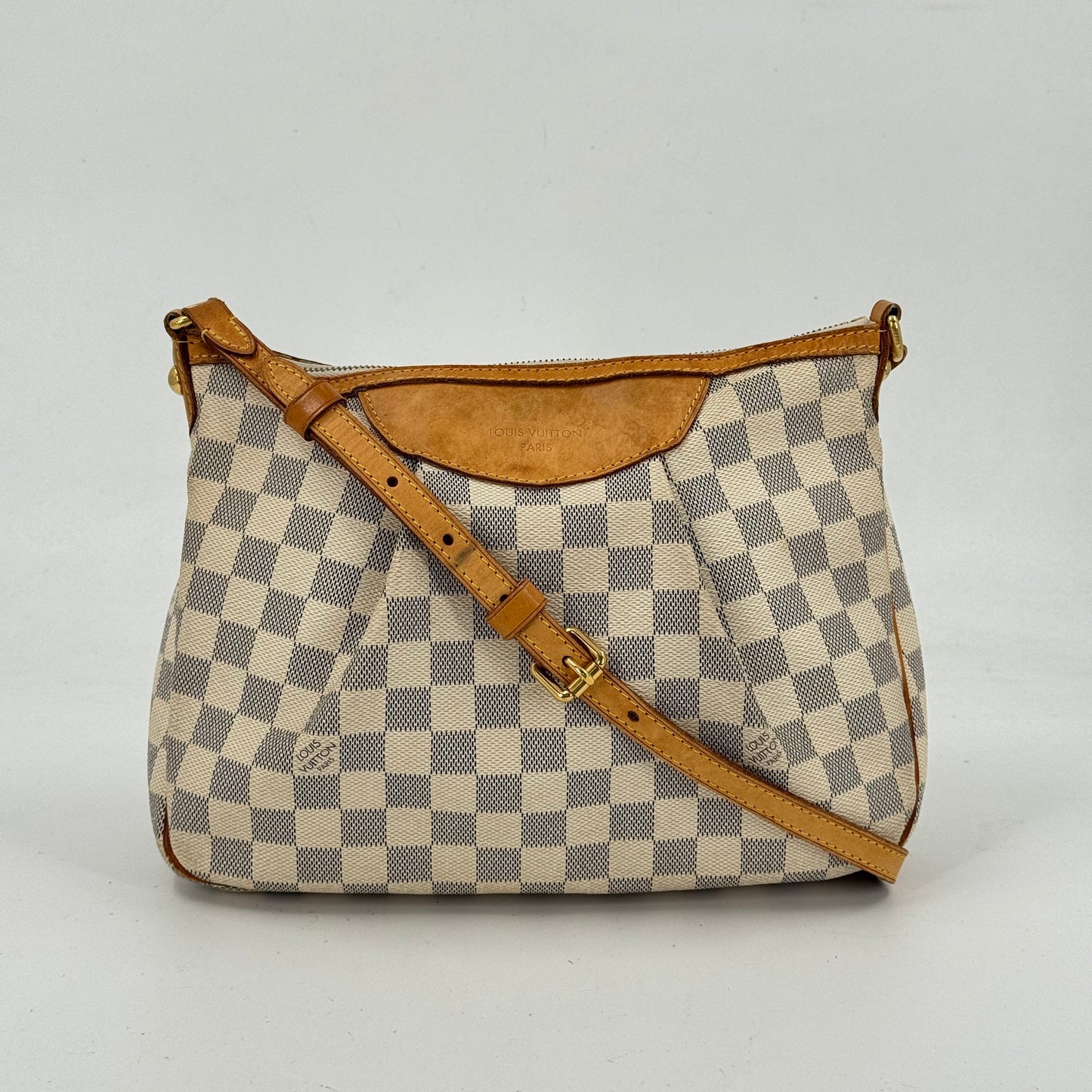 LOUIS VUITTON シラクーサPM ダミエアズール キャンバス ショルダーバッグ N41113