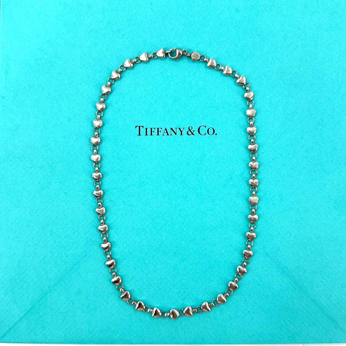 TIFFANY パフハートリンク SV925 ネックレス
