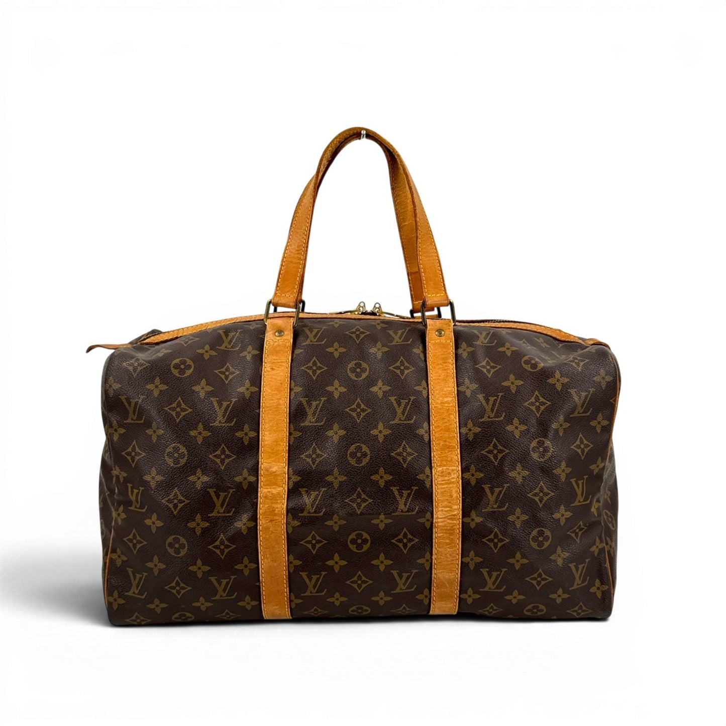 LOUIS VUITTON サック・スープル45 モノグラムキャンバス ブラウン ボストンバッグ M41624