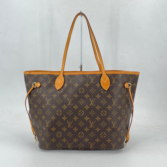 LOUIS VUITTON ネヴァーフルMM モノグラムキャンバス ブラウン トートバッグ M40156
