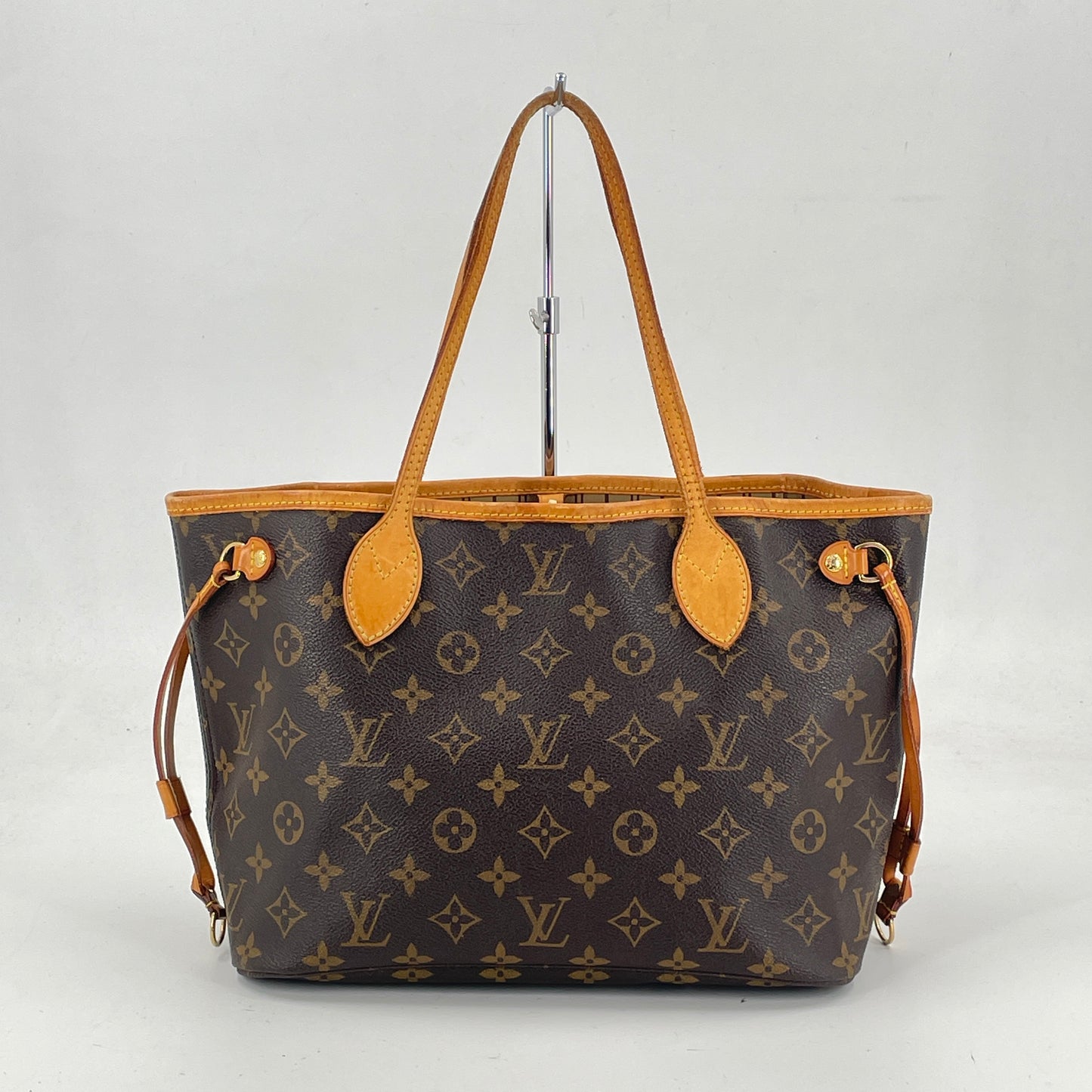 LOUIS VUITTON ネヴァーフルPM モノグラムキャンバス ブラウン トートバッグ M40155