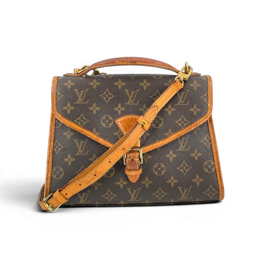 LOUIS VUITTON ビバリー41 モノグラムキャンバス ブラウン 2WAY ハンドバッグ M51121