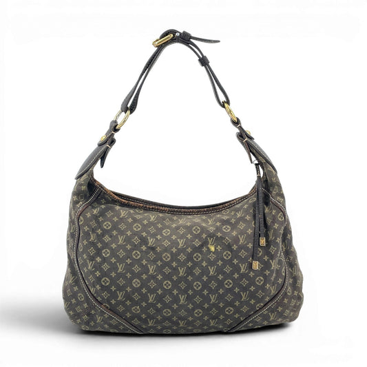 LOUIS VUITTON マノンMM モノグラム ミニラン・エベヌ ショルダーバッグ M95619