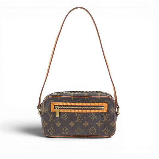LOUIS VUITTON ポシェット・シテPM モノグラムキャンバス ショルダーバッグ M51183