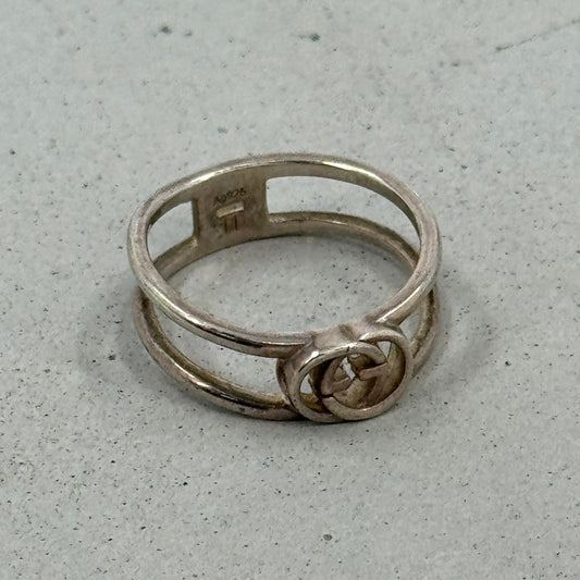 GUCCI インターロッキングG リング SV925