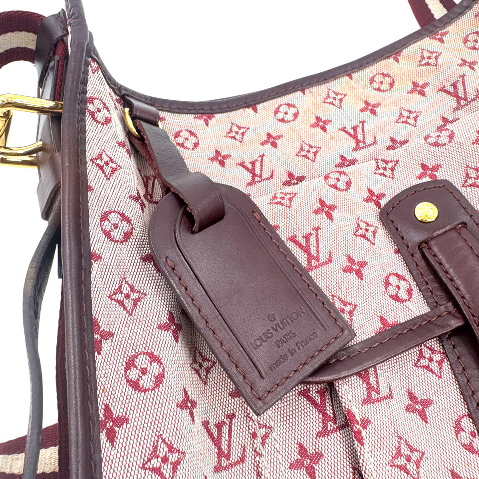 LOUIS VUITTON モノグラム ミニラン ブサス・マリーケイト ピンク M92321 ショルダーバッグ