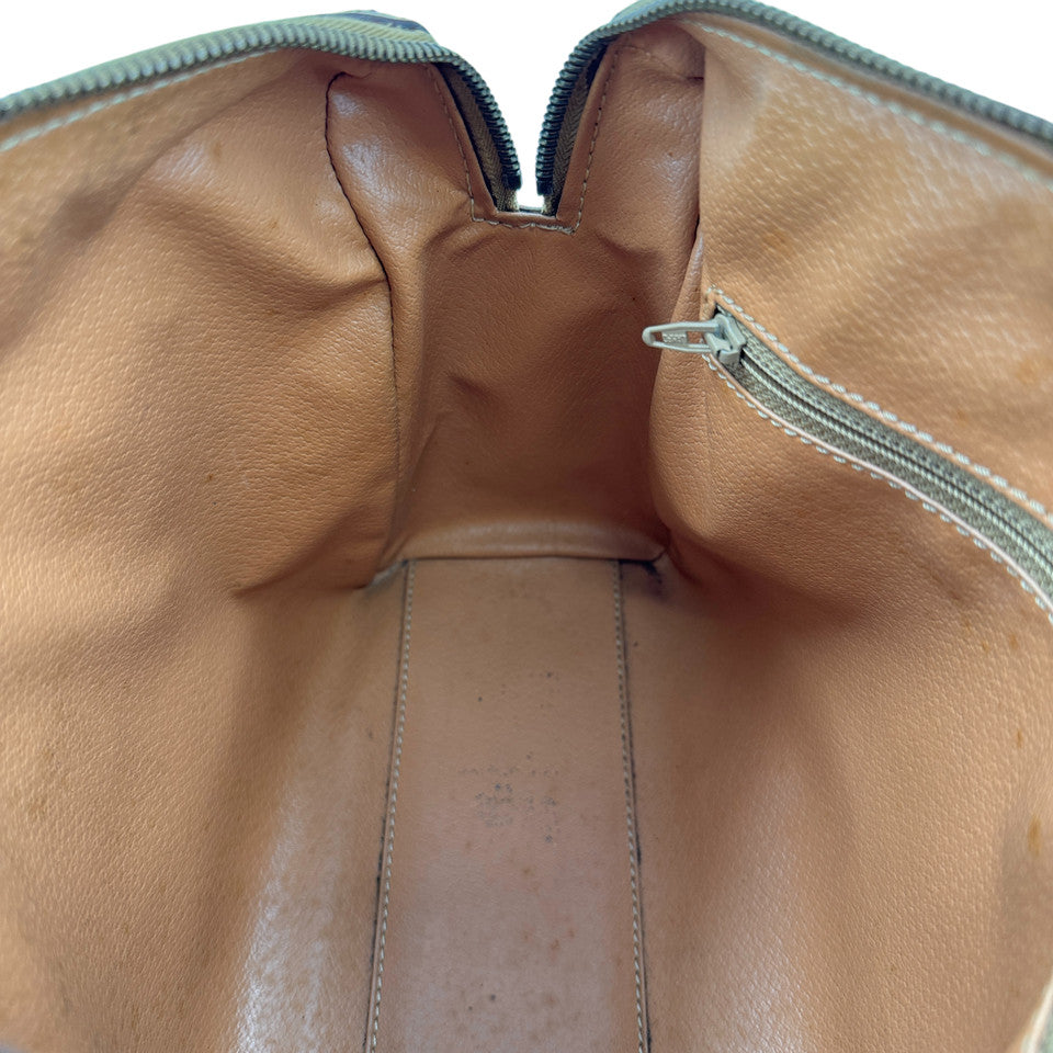 CELINE マカダム キャンバス ボストンバッグ