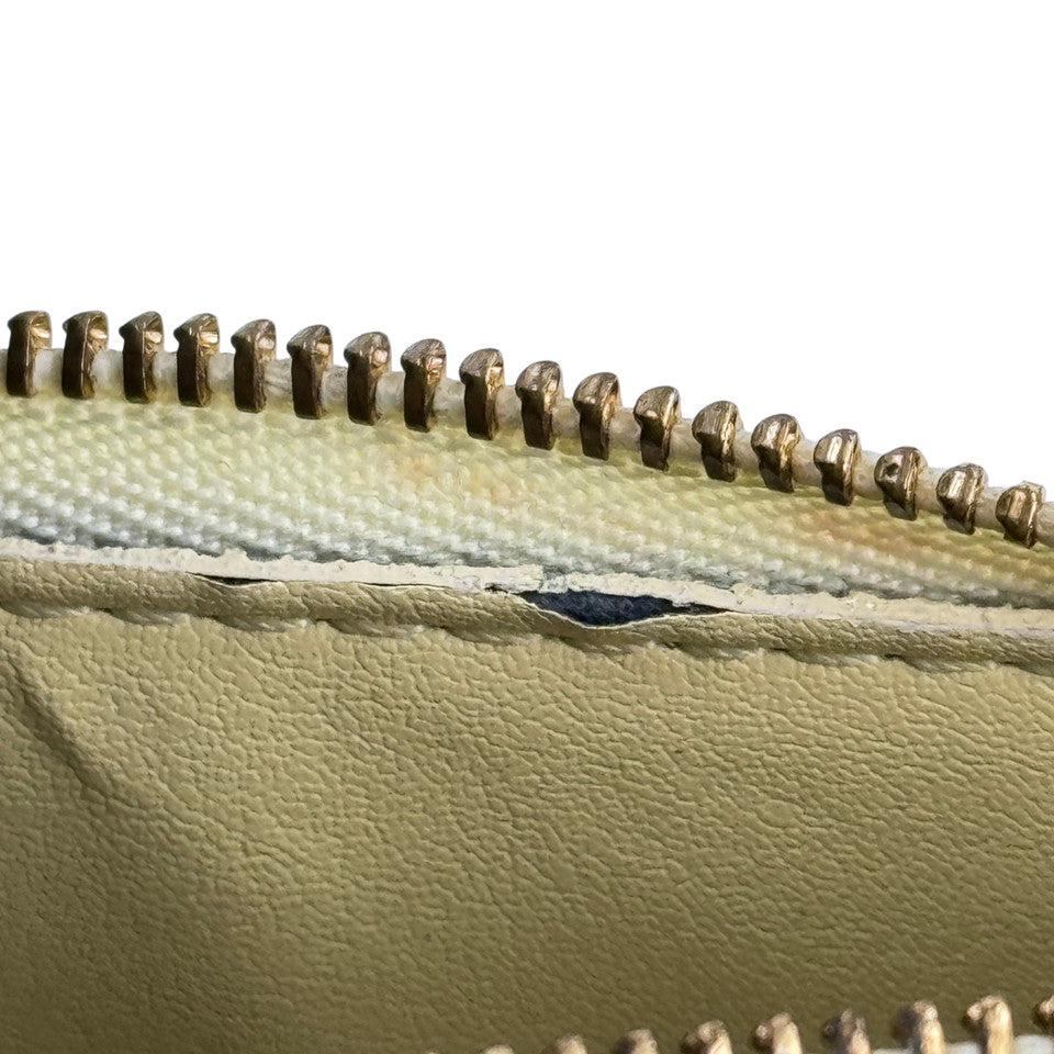 LOUIS VUITTON モノグラム ヴェルニ イエロー モット M91059 アクセサリー ポーチ