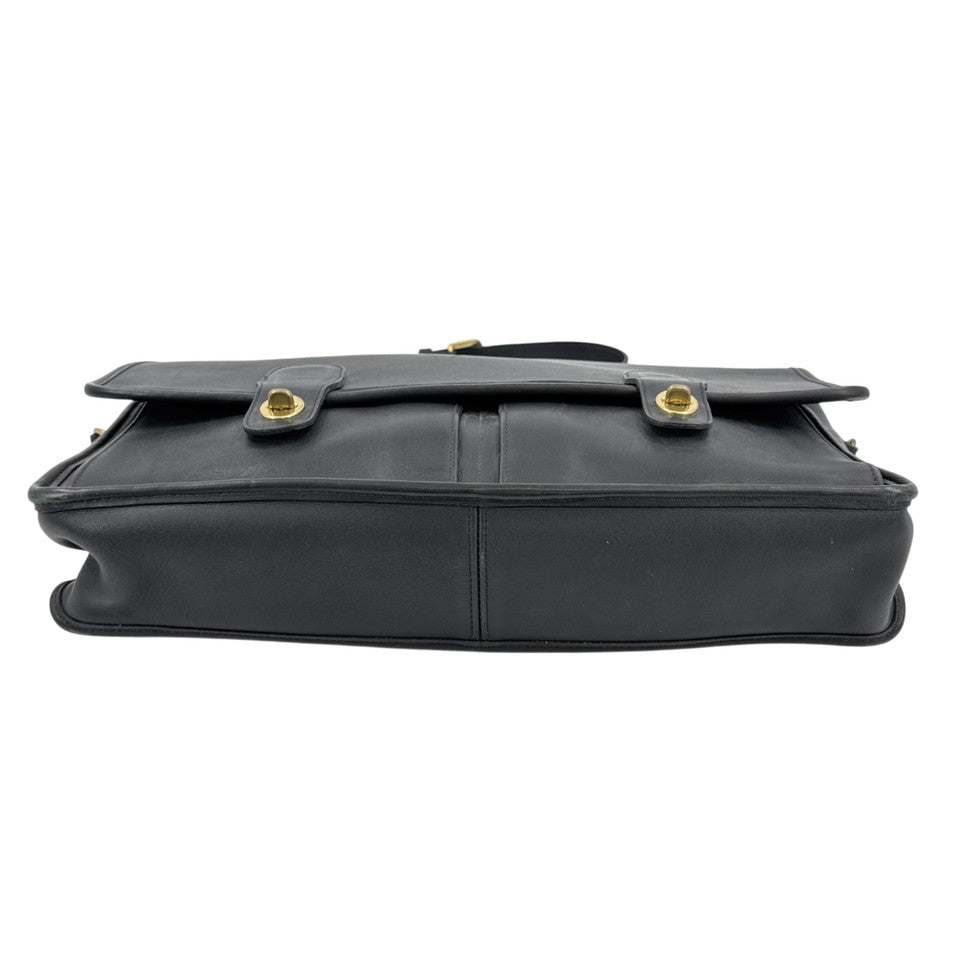 COACH ブラック 2WAY ショルダーバッグ アメリカ製 オールドコーチ