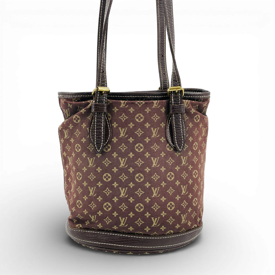 LOUIS VUITTON エベヌ モノグラム ミニラン　バケットPM M95226 ショルダーバッグ