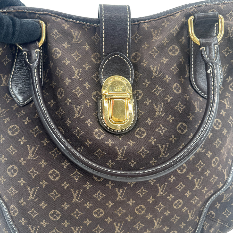 LOUIS VUITTON モノグラム ミニラン エベヌ イディール エレジー M5666 2WAY ハンドバッグ