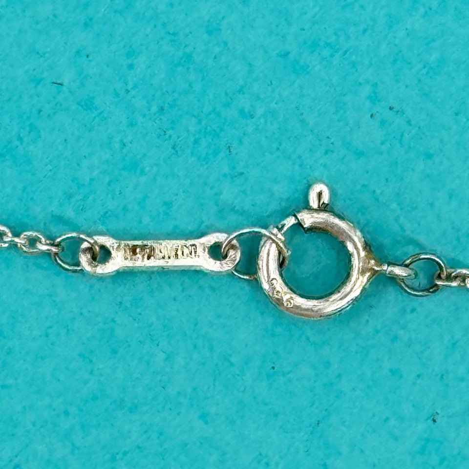 TIFFANY ネックレス   キス クロス  925 SV