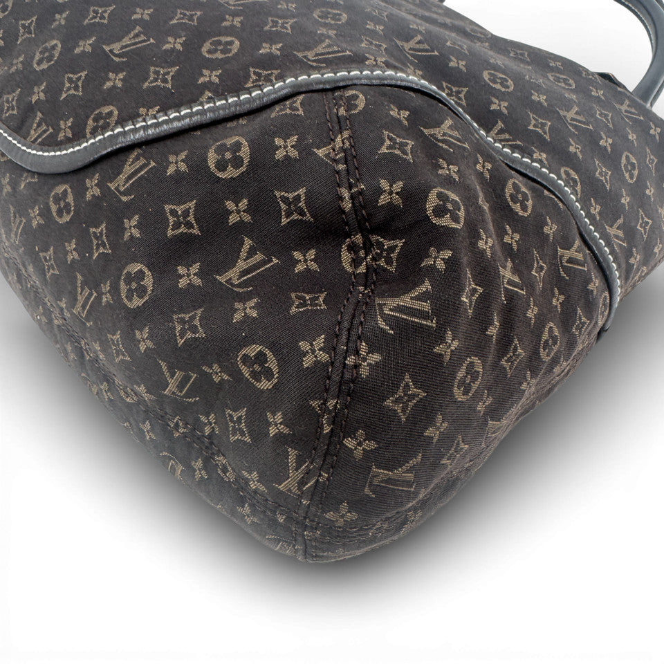 LOUIS VUITTON モノグラム ミニラン エベヌ イディール エレジー M5666 2WAY ハンドバッグ