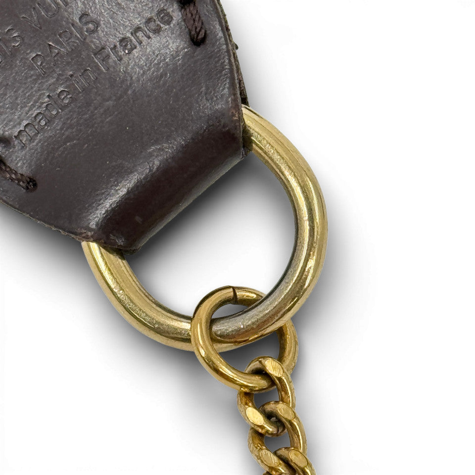 LOUIS VUITTON ダミエ エベヌ ポシェット アクセサリー ポーチ N58009