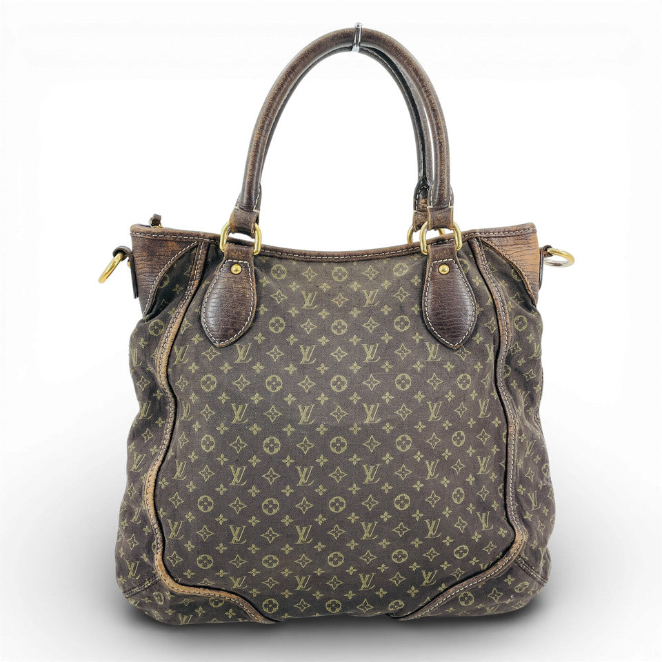 LOUIS VUITTON モノグラム エベヌ ミニラン ブザス アンジュール M95617 2WAY ハンドバッグ