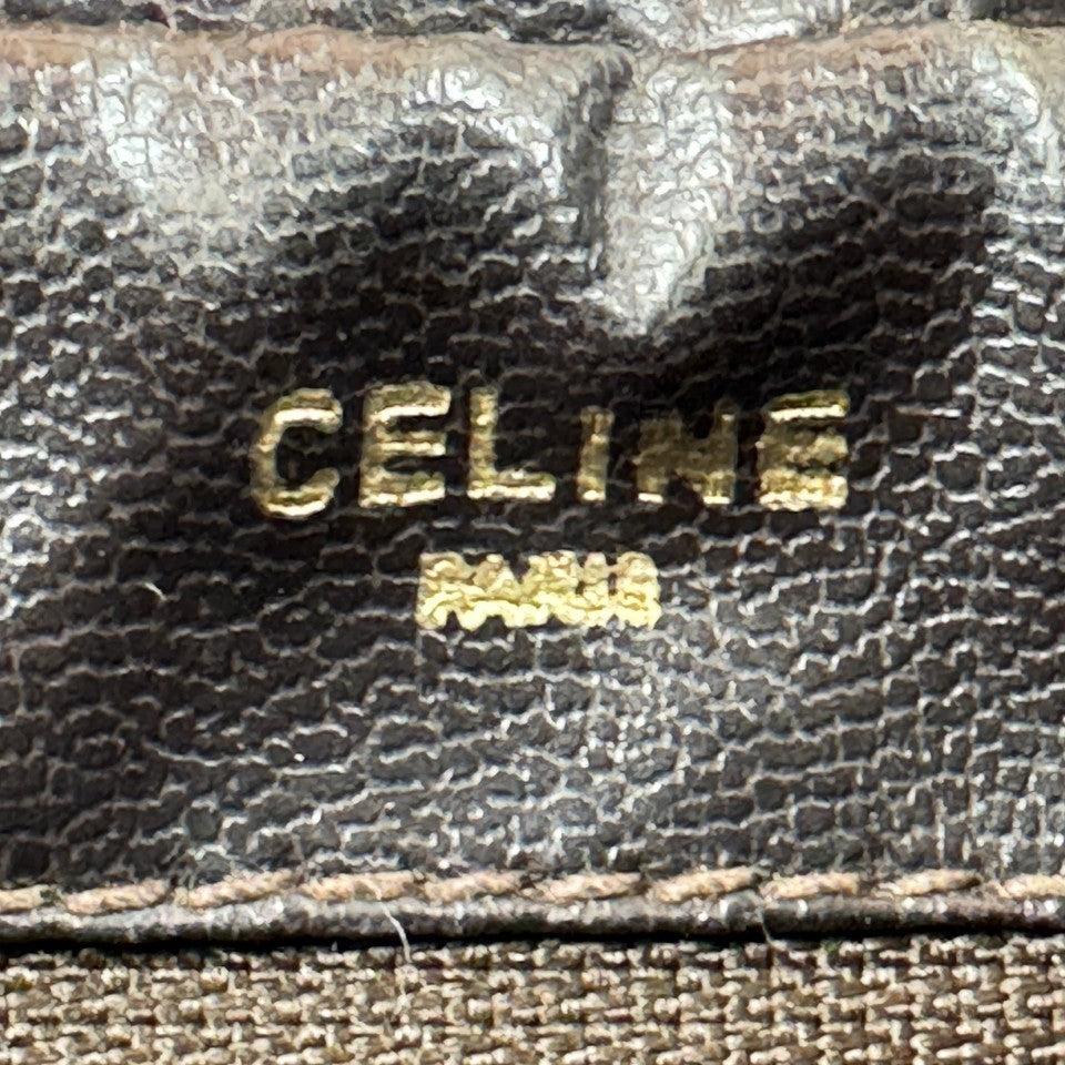 CELINE マカダム キャンバス ヴィンテージ クラッチ
