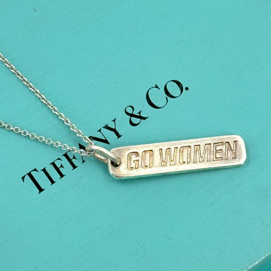 TIFFANY ネックレス   Go タグ  925 SV
