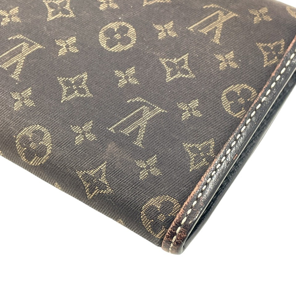 LOUIS VUITTON モノグラム ミニラン イディル ポルトフォイユ サラ ウォレット M63006