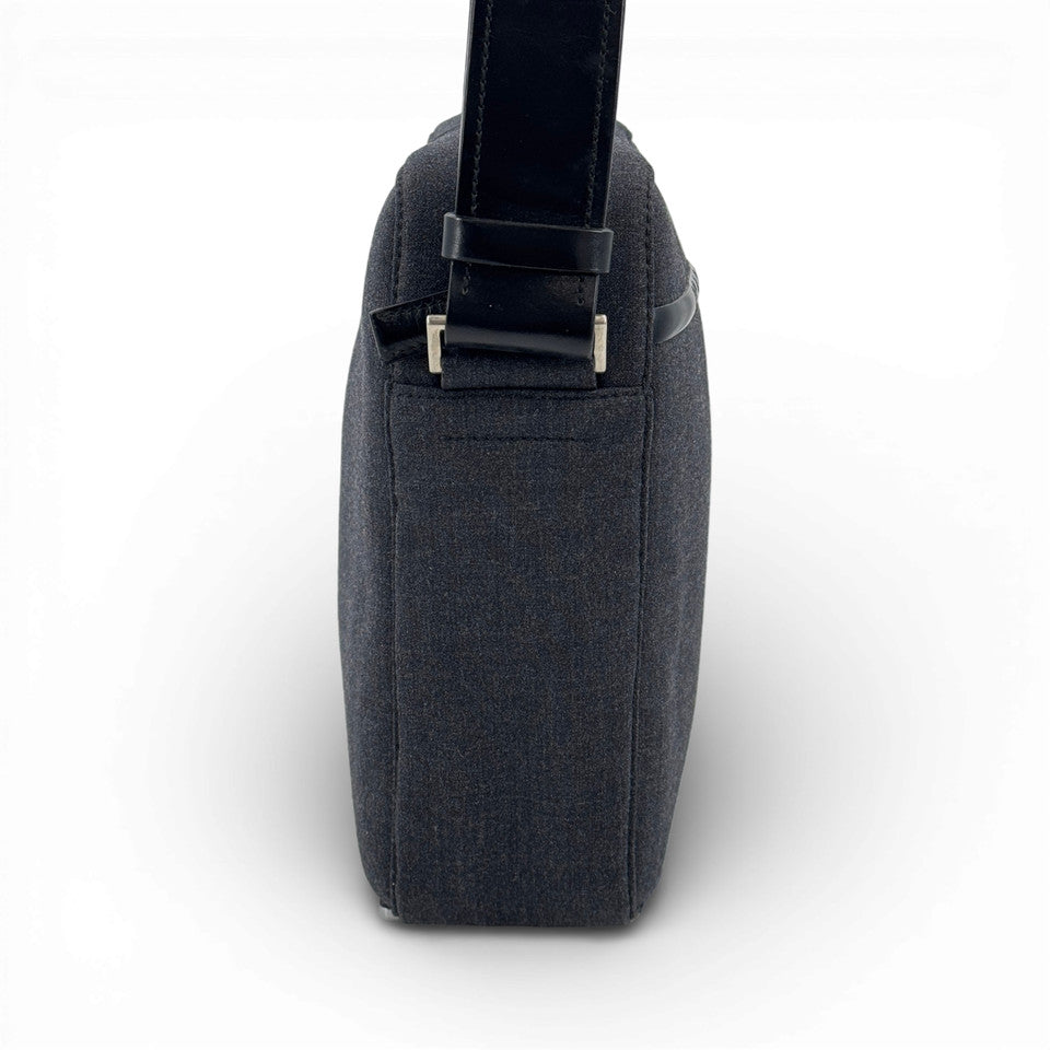 PRADA ミラノ グレー ショルダーバッグ