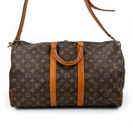 LOUIS VUITTON モノグラム キーポルバンドリエール 45 M41418 ボストン