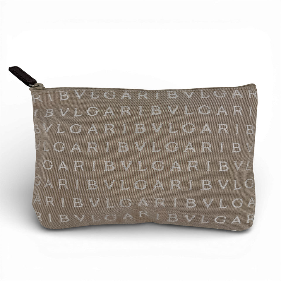 BVLGARI ロゴマニア キャンバス トートバッグ