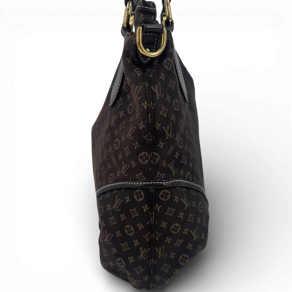 LOUIS VUITTON モノグラム ミニラン エベヌ イディール エレジー M5666 2WAY ハンドバッグ