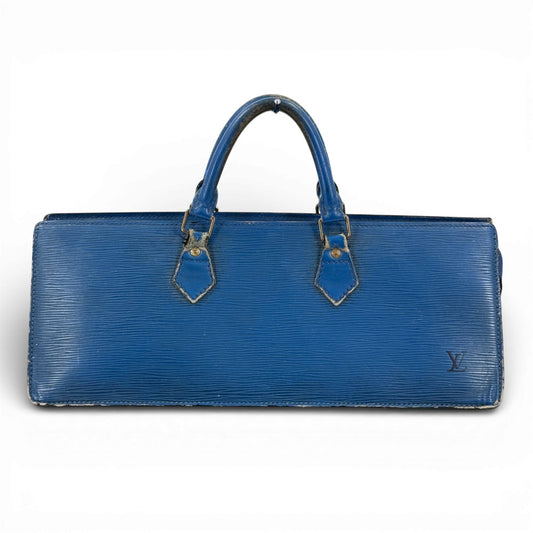 LOUIS VUITTON エピ ブルー サック トライアングル M52095 ハンドバッグ