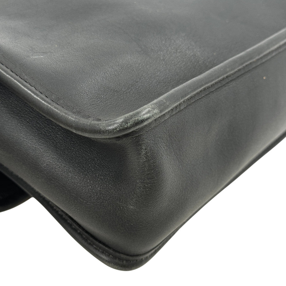 COACH ブラック 2WAY ショルダーバッグ アメリカ製 オールドコーチ