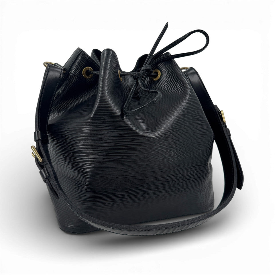 LOUIS VUITTON エピノワール プチノエ M59012 巾着 ショルダーバッグ