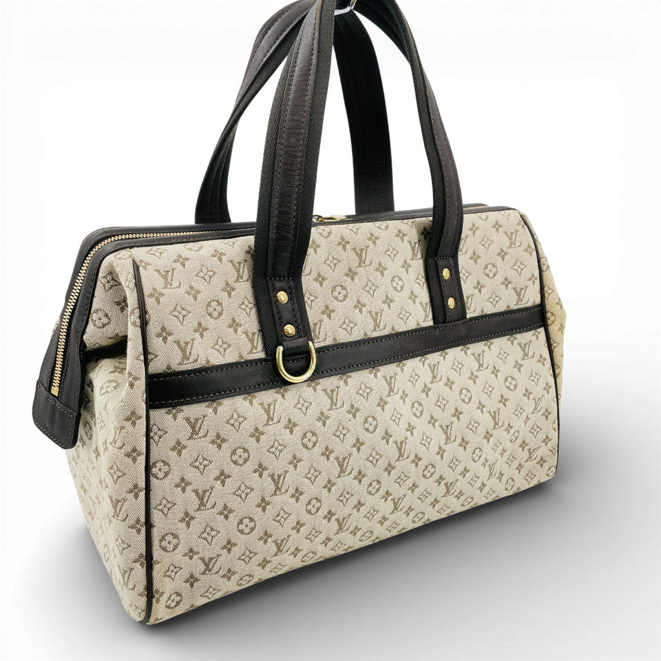 LOUIS VUITTON モノグラム ミニラン カーキ ジョセフィンGM M92310 ハンドバッグ