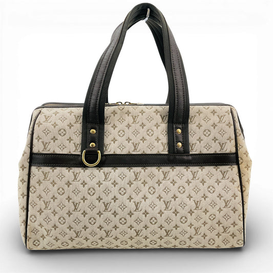 LOUIS VUITTON モノグラム ミニラン カーキ ジョセフィンGM M92310 ハンドバッグ