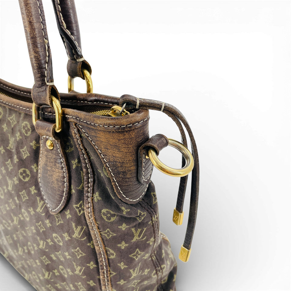 LOUIS VUITTON モノグラム エベヌ ミニラン ブザス アンジュール M95617 2WAY ハンドバッグ