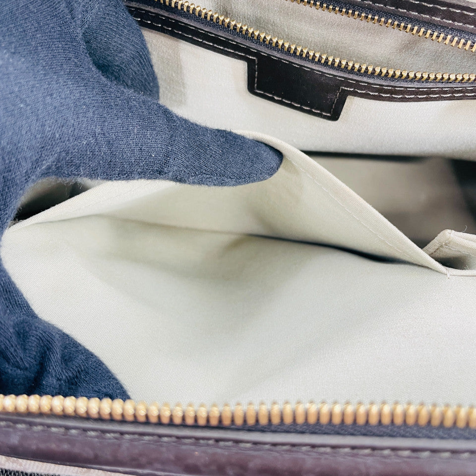 LOUIS VUITTON モノグラム ミニラン カーキ ジョセフィンGM M92310 ハンドバッグ