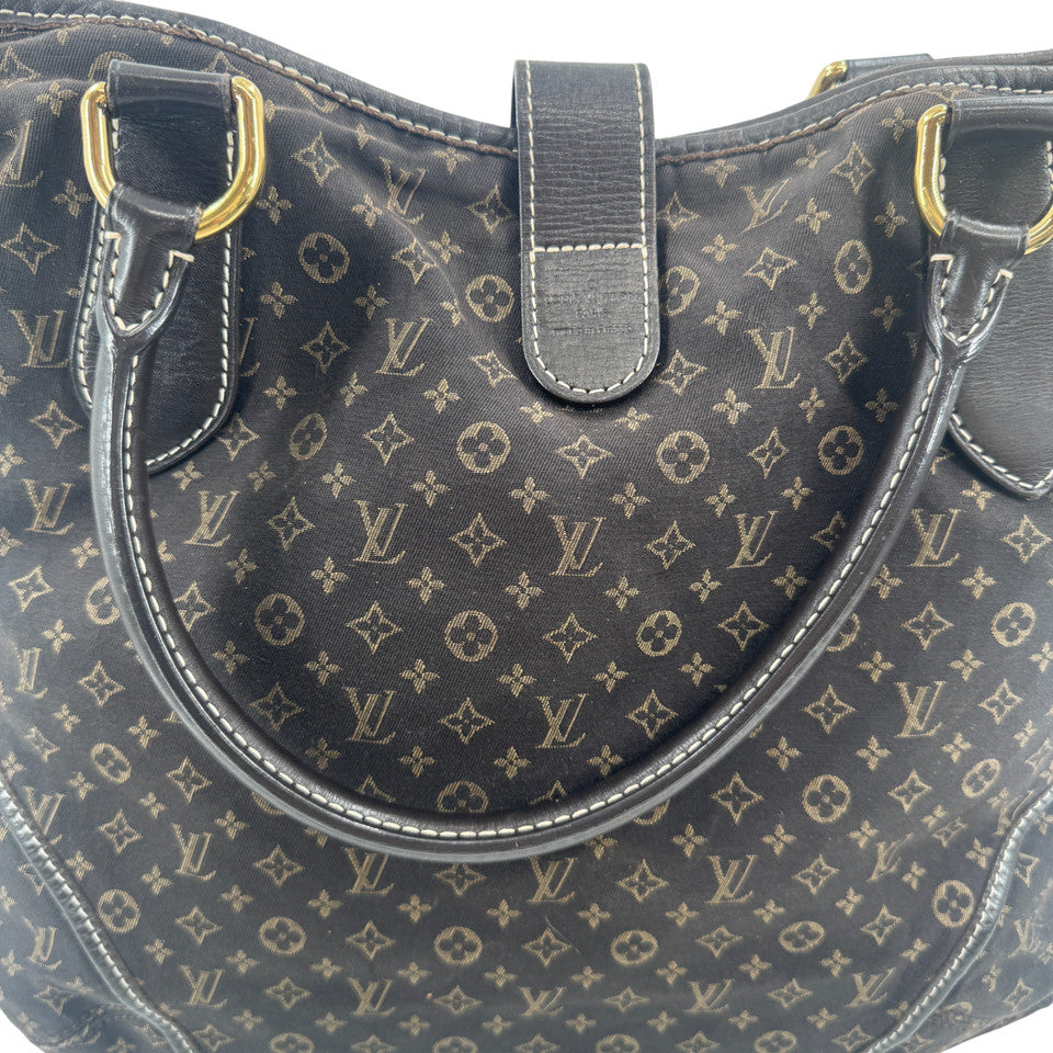 LOUIS VUITTON モノグラム ミニラン エベヌ イディール エレジー M5666 2WAY ハンドバッグ
