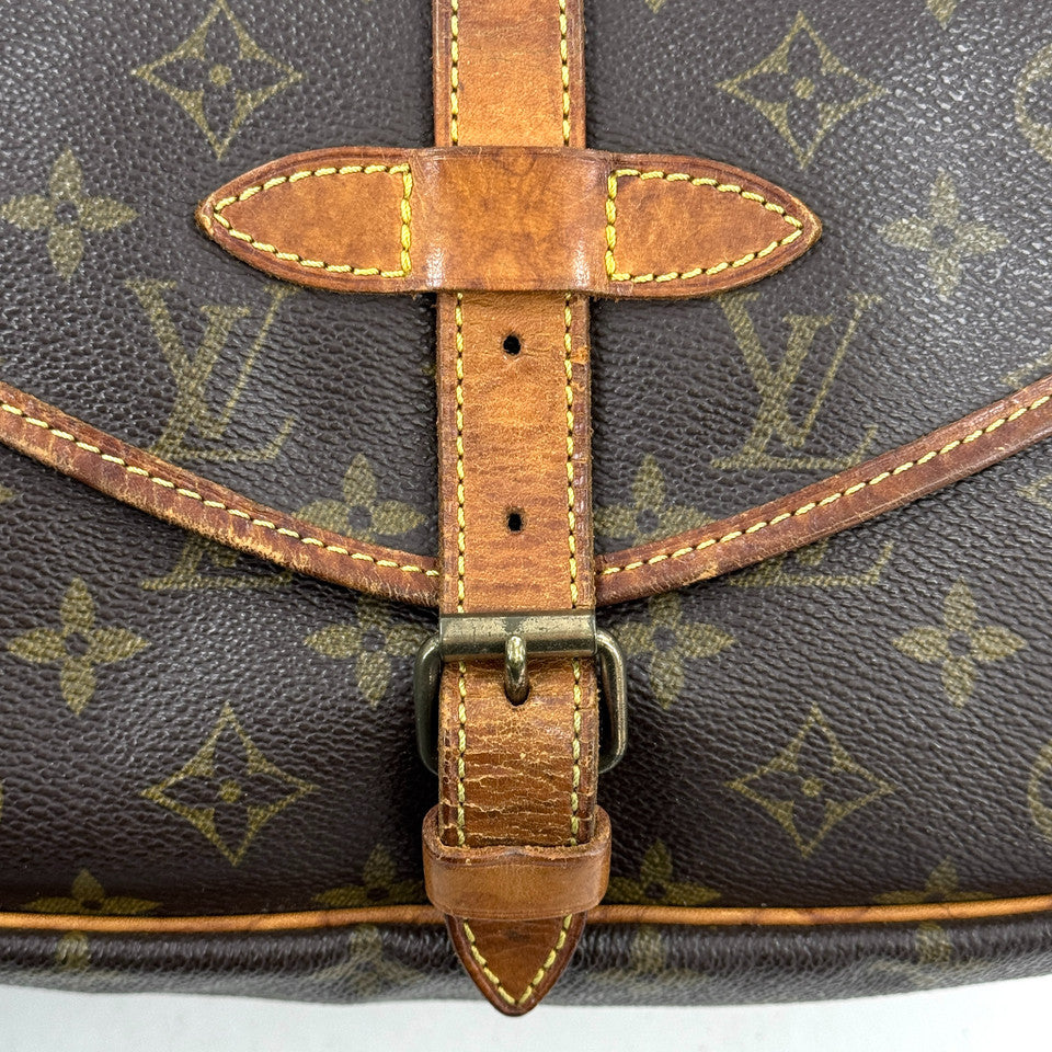 LOUIS VUITTON モノグラム ソミュール30 M42256 ショルダーバッグ
