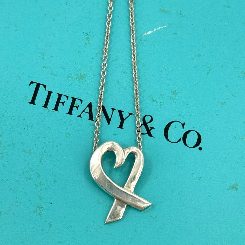 TIFFANY ネックレス SV 925 パロマピカソ ラビングハート