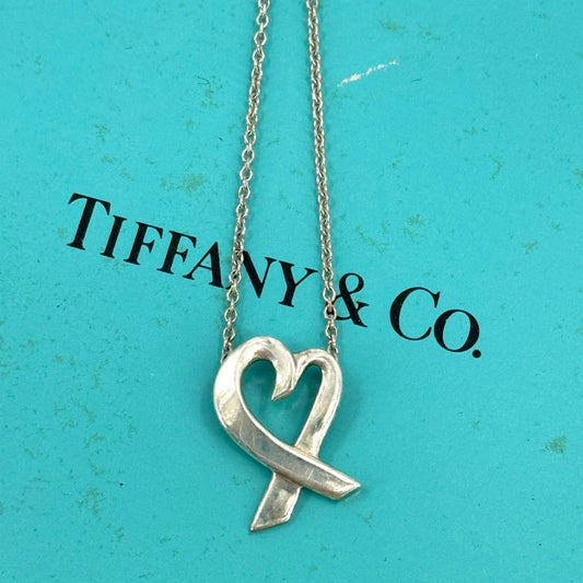 TIFFANY ネックレス SV 925 パロマピカソ ラビングハート