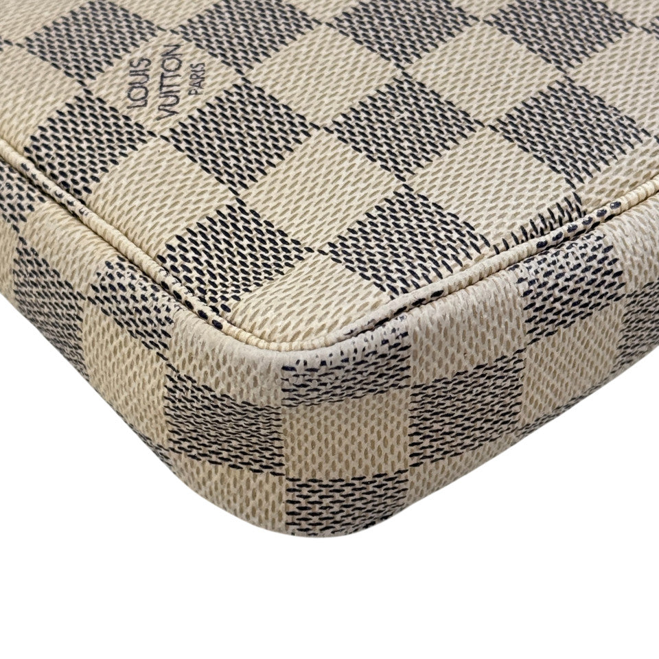 LOUIS VUITTON ダミエ アズール ポシェットアクセサリー N41207 ポーチ