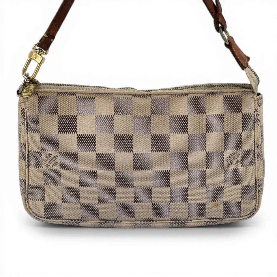 LOUIS VUITTON ダミエ アズール ポシェットアクセサリー N41207 ポーチ