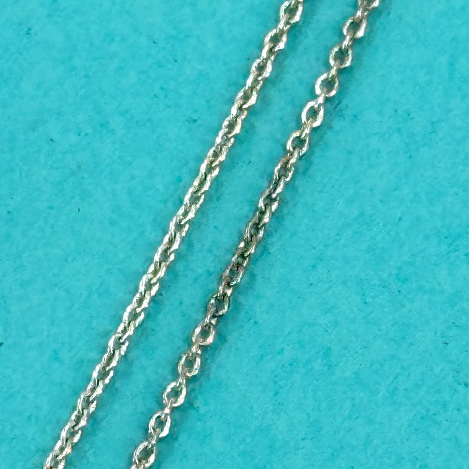 TIFFANY ネックレス   キス クロス  925 SV