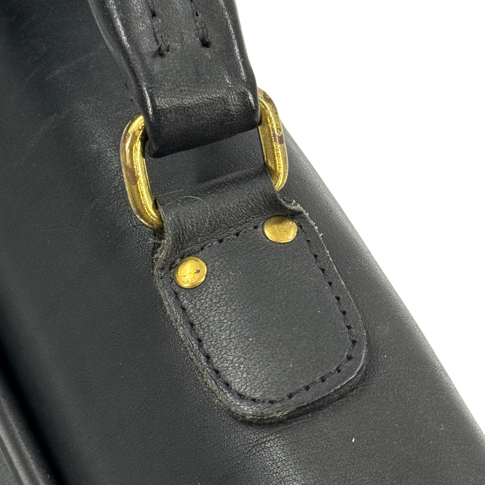 COACH ブラック 2WAY ショルダーバッグ アメリカ製 オールドコーチ